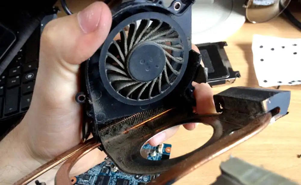 Чистка ноутбука HP от пыли в Салавате | Замена термопасты