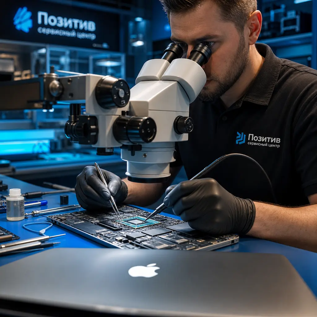 Замена видеокарты Apple MacBook в Салавате