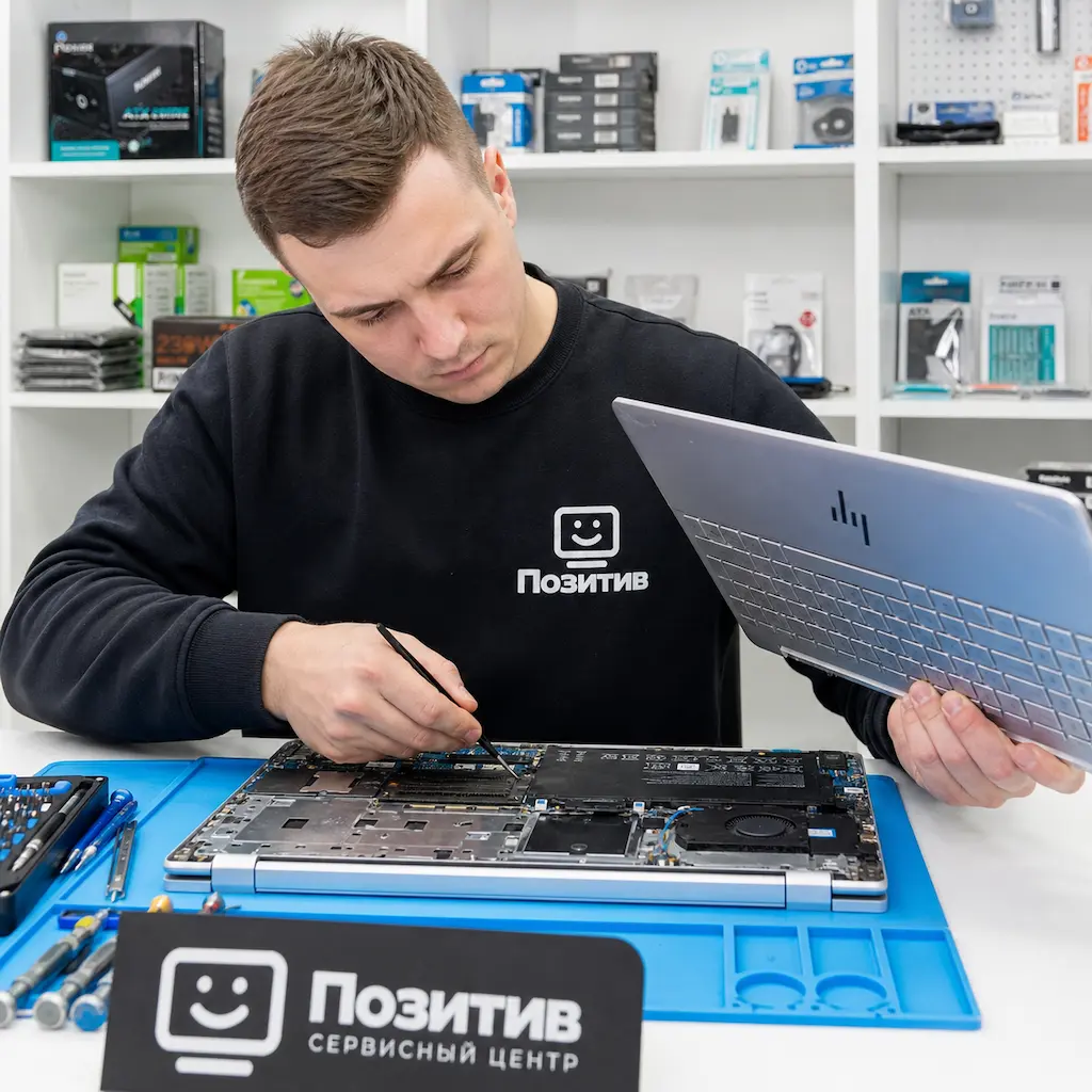 заменить клавиатуру на ноутбуке HP в Салавате