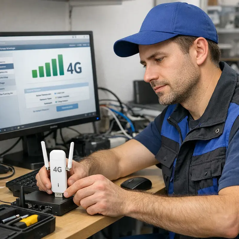 Настройка LTE модема в Салавате