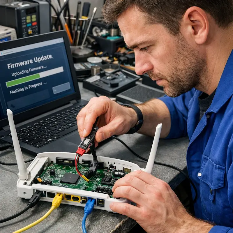 Обновление прошивки роутера в Салавате