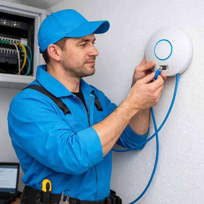 Подключение точки доступа в Салавате