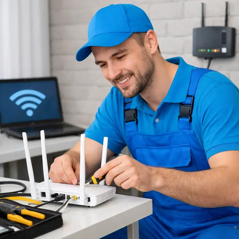 Настройка Wi - Fi в Салавате