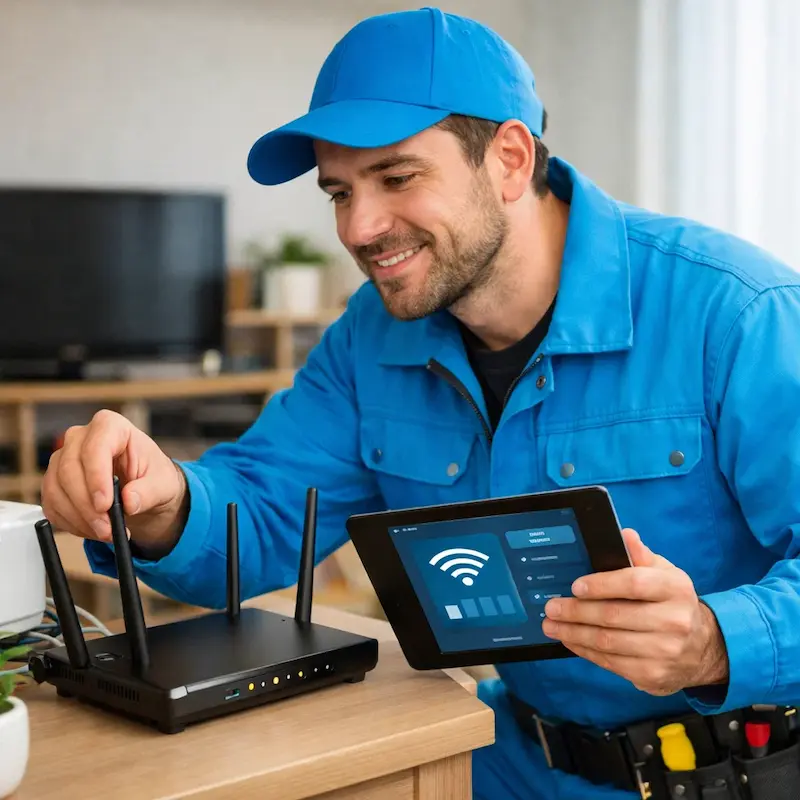 Настройка Wi-Fi для квартиры, дома и офиса в Салавате