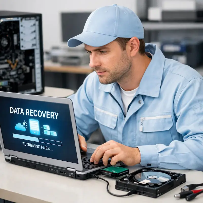 Восстановление данных и файлов в Салавате