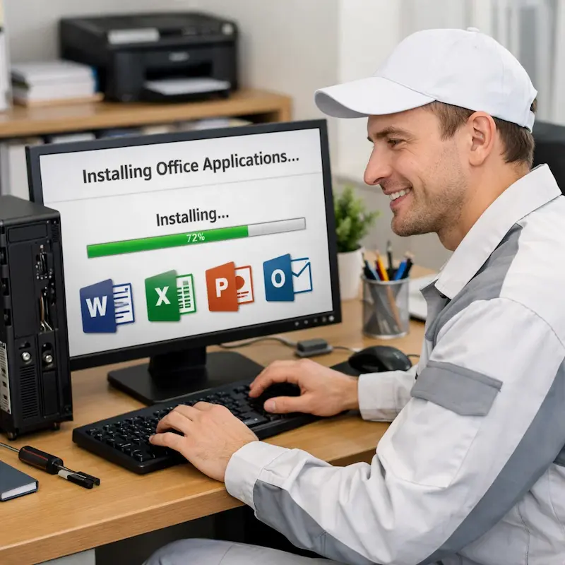 Установка и настройка программ на компьютере в Салавате