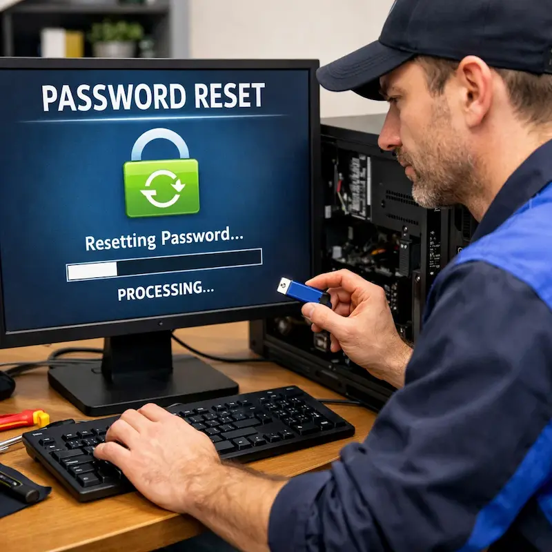 Удаление пароля на компьютере в Салавате