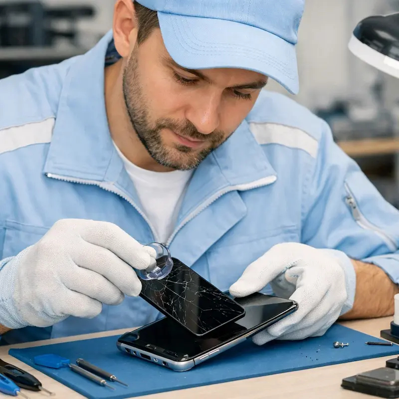 Заменить сенсорное стекло на смартфоне в Салавате