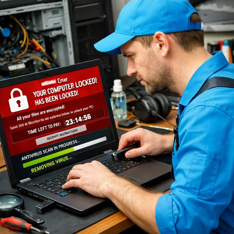 Удалить винлокер в Салавате